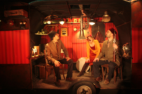 caravane mise en scène