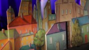 Un chat dans la ville