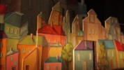 Un chat dans la ville