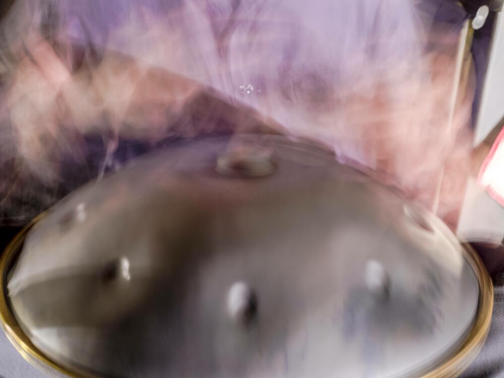 Peuplier et les cailloux secs